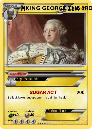 Pokemon KING GEORGE THE 3RD