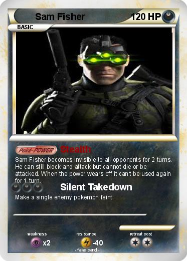 Pokemon Sam Fisher
