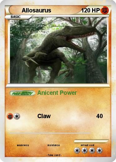 Pokemon Allosaurus