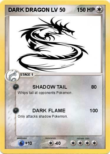 Pokemon DARK DRAGON LV 50