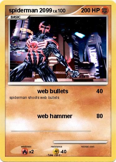 Pokemon spiderman 2099
