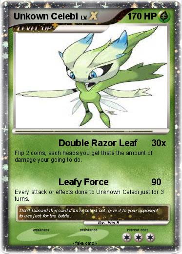 Pokemon Unkown Celebi