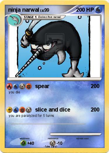 Pokemon ninja narwal