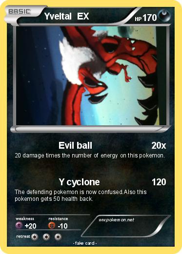 Pokemon Yveltal  EX