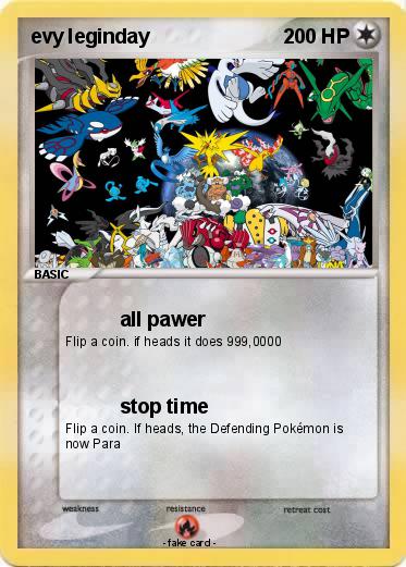 Pokemon evy leginday