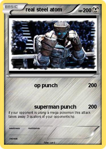 Pokemon real steel atom