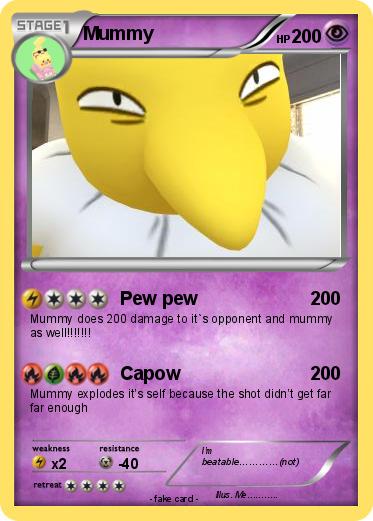 Pokemon Mummy