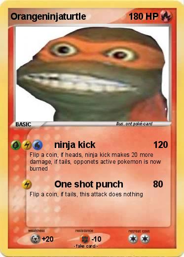 Pokemon Orangeninjaturtle