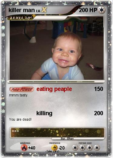 Pokemon killer man