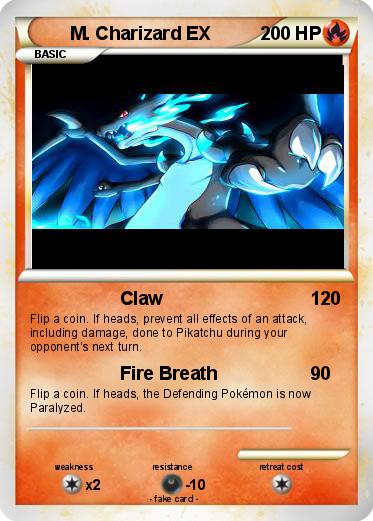 Pokemon M. Charizard EX