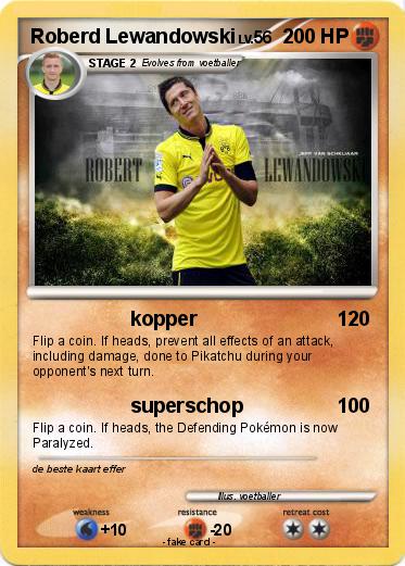 Pokemon Roberd Lewandowski