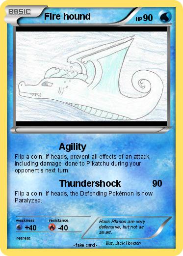 Pokemon Fire hound