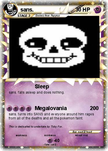 Pokemon sans.