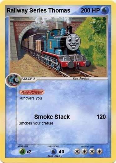 Pokemon Railway Series Thomas