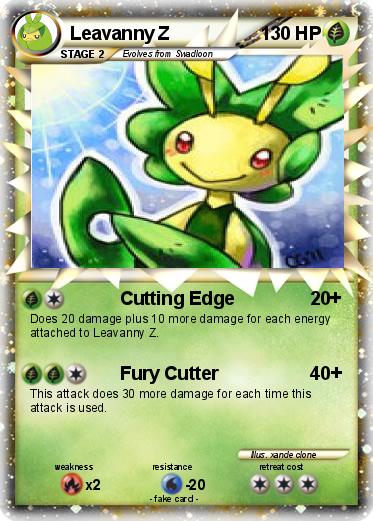 Pokemon Leavanny Z