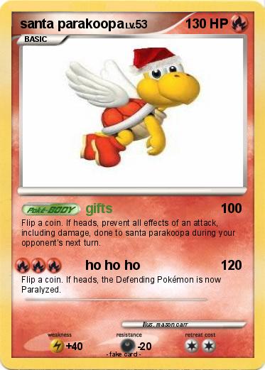 Pokemon santa parakoopa