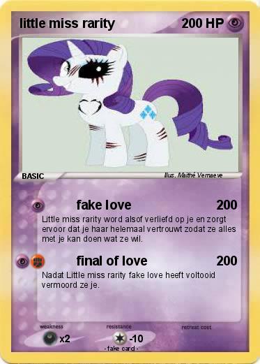 Pokemon little miss rarity