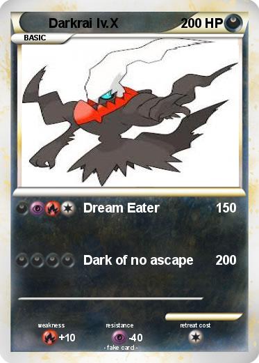 Pokemon Darkrai lv.X