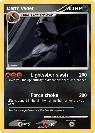 Pokemon Darth Vader