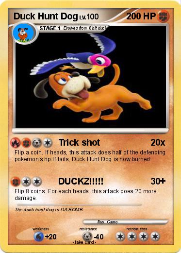 Pokemon Duck Hunt Dog
