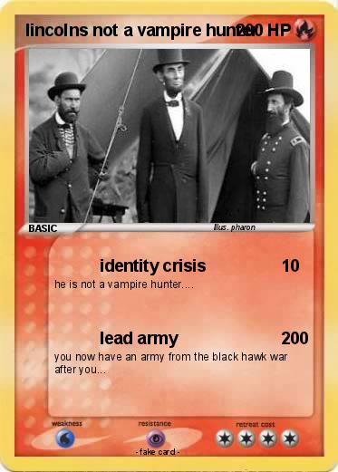 Pokemon lincolns not a vampire hunter