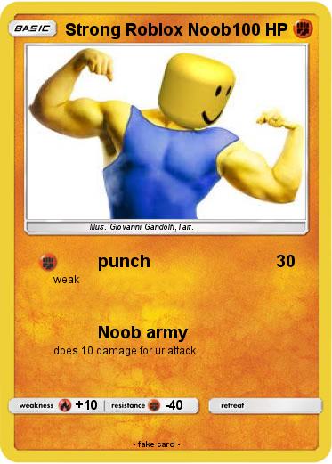 Pokemon Strong Roblox Noob