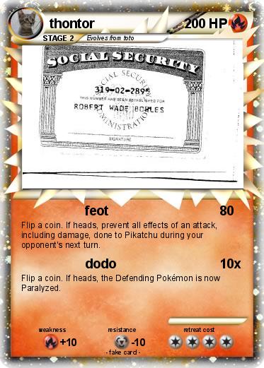 Pokemon thontor