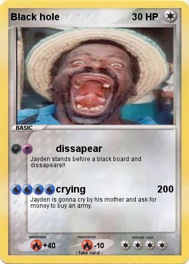 Pokemon Black hole