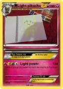 Light pikachu