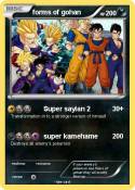forms of gohan