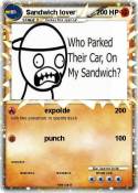 Sandwich lover