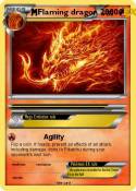 Flaming dragon