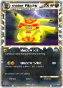 shadow Pikachu