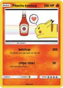 Pikachu ketchup