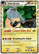 Guitar Bunny
