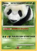 Panda 987657634