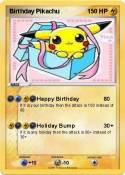 Birthday Pikach