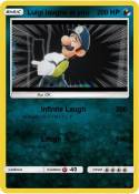 Luigi laughs