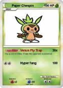 Paper Chespin