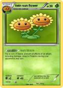 twin sun flower