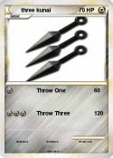 three kunai