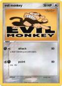 evil monkey