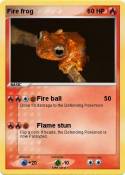 Fire frog