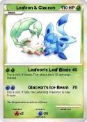 Leafeon & Glace