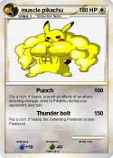 muscle pikachu