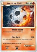 Soccer on Fire!