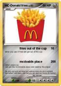 MC-Donald fries