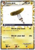 Pickle stick