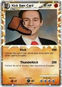 Kick Sam Card