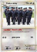 Police army
